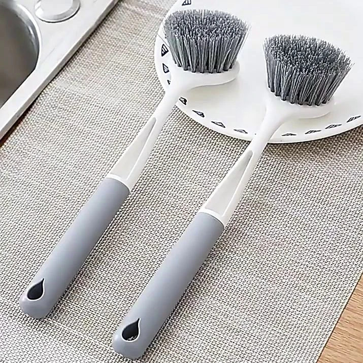 长柄洗锅刷家用小刷子不伤锅刷锅神器厨房不粘锅去污清洁刷洗碗刷