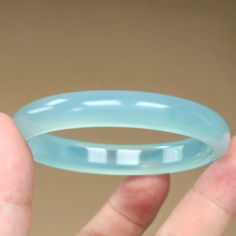 富恩洛天然玛瑙玉髓手镯开播福利专属链接选择对应编码下单冰透款