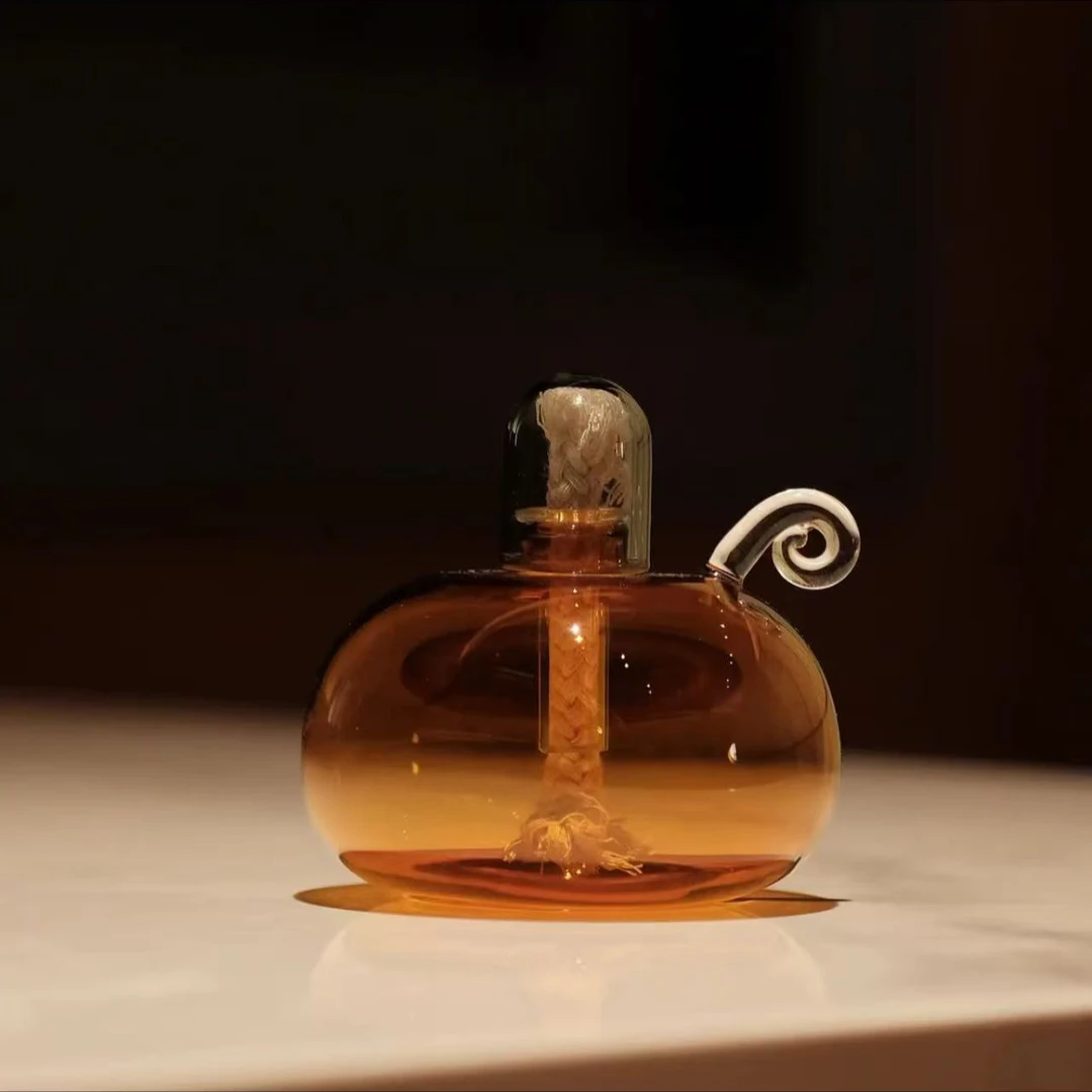 【半闲】 | 卷尾草小油灯橘色