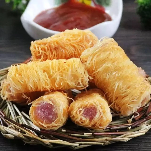 阿诺金丝香芋酥冷冻油炸小吃食品速冻半成品裹面香芋馅点心芋头酥