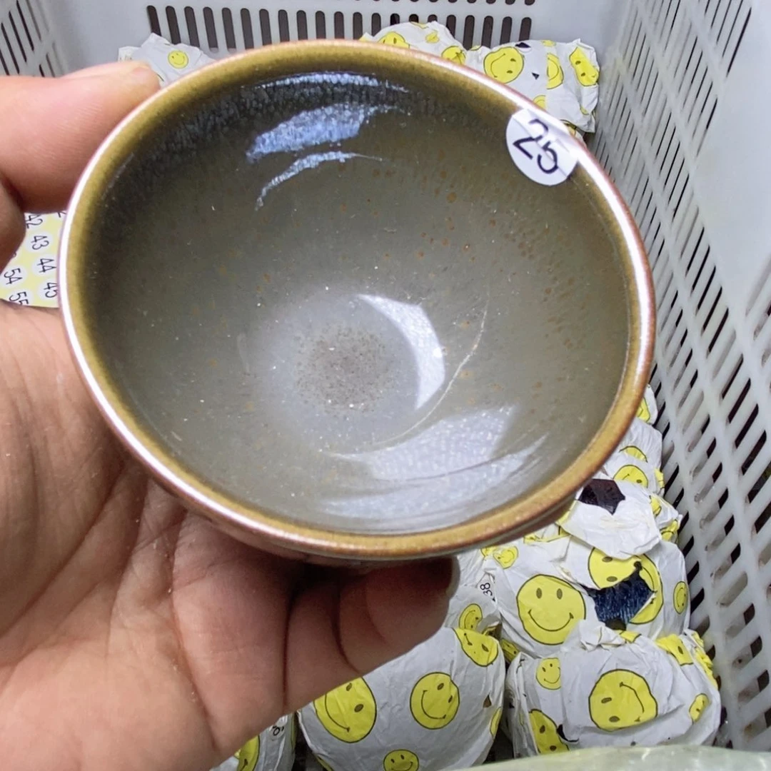 茶宠建盏喝茶主人杯茶杯