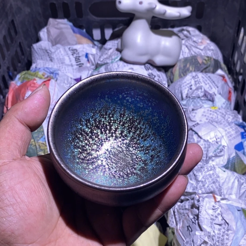 【闪购商品】陶茶盏灰****黑