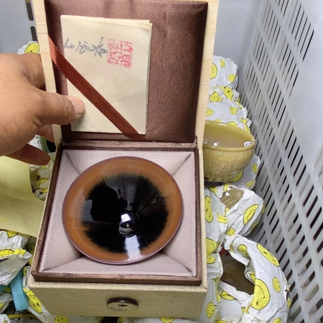 茶盏建盏喝茶主人杯茶杯