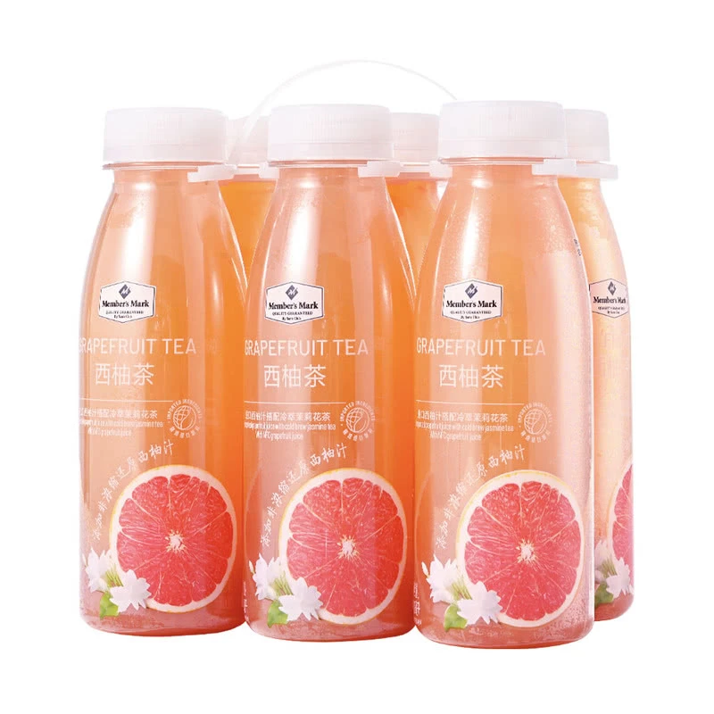 西柚茶饮料 300ml*6瓶夏日必备饮品