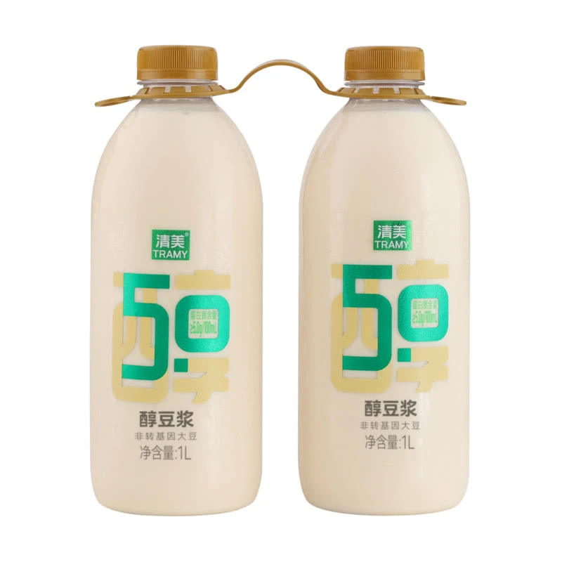 清美 醇豆浆 1升*2瓶