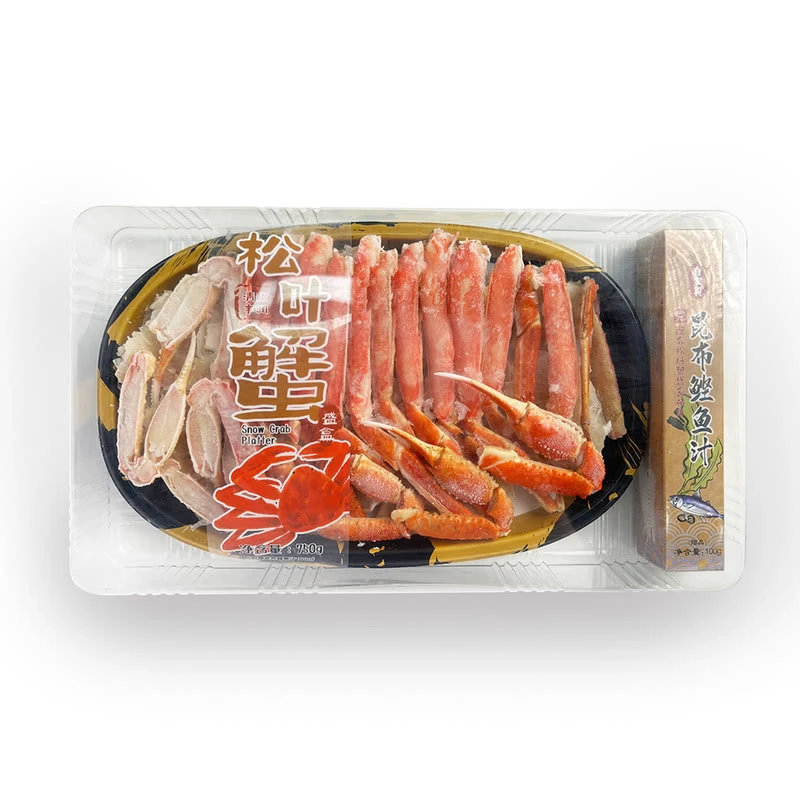 松叶蟹盛盒 750g