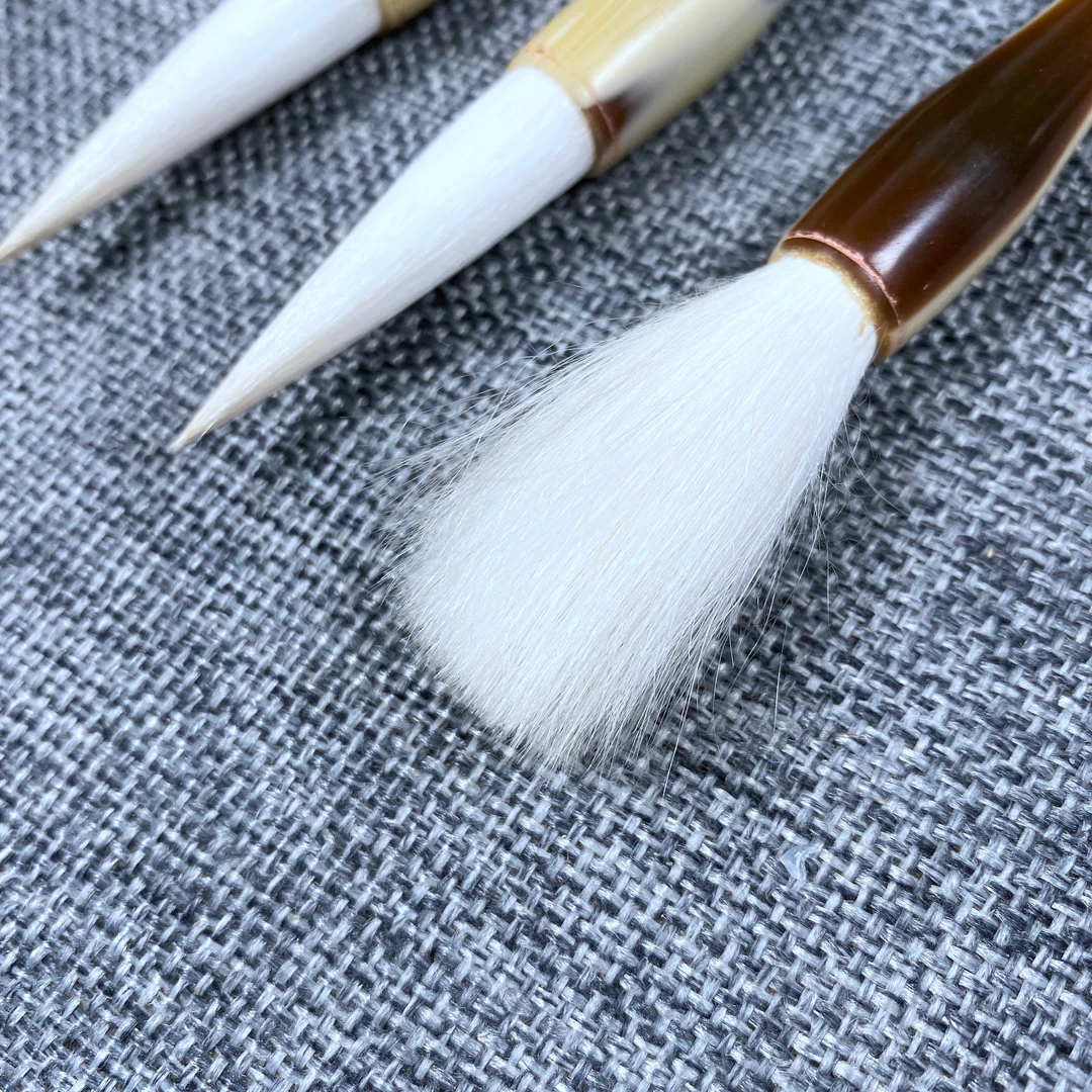 文胤堂老毛笔特制纯羊毫高档毛笔行楷篆隶书法专用