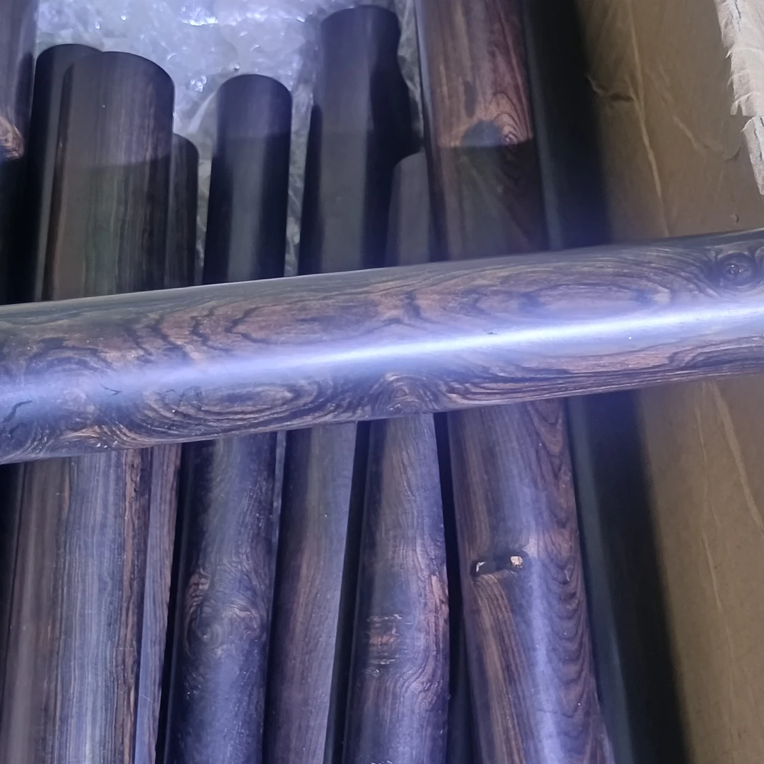 紫光檀木棍，把玩棍，擀面棍，方便携带，密度大不沾面，抛光增量