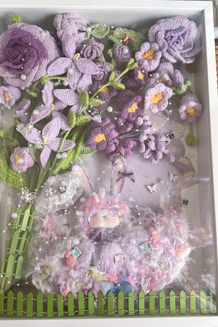 纯手工diy重工款 棒针系列 微购玩偶  人偶大玩偶