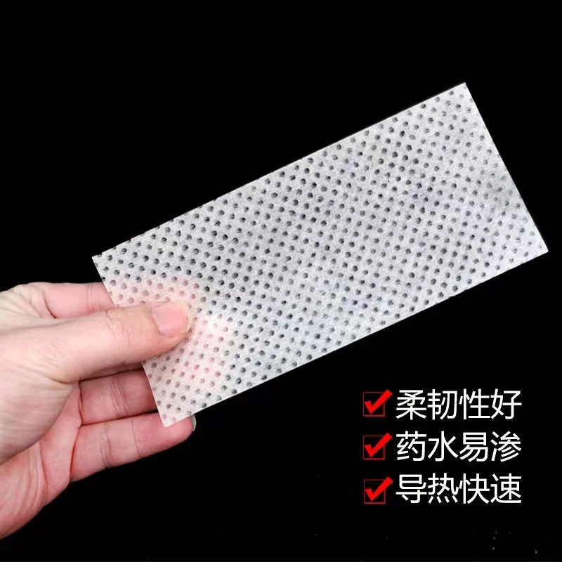 美发烫发纸原木色冷热两用专用手工烫发加长纸吸水透气理发店专用