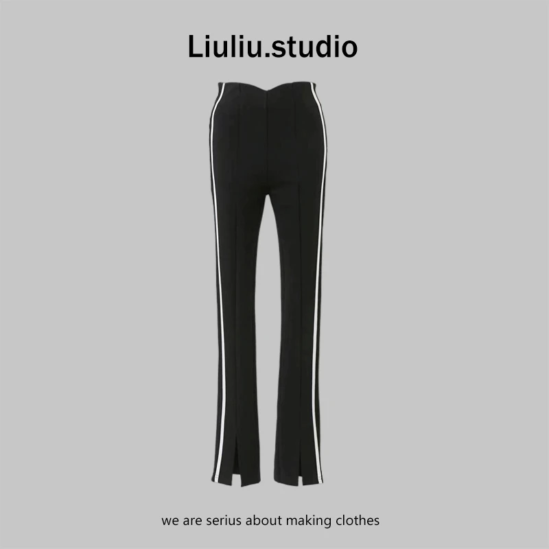 LiuLiu定制【大长腿】哇塞！显瘦显腿长辣妹必入休闲裤外穿裤子