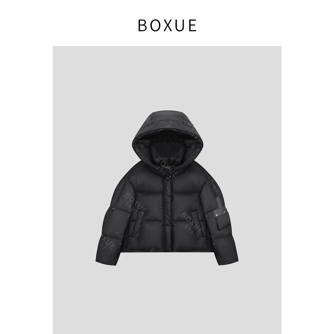 BOXUE“爱玛” 2024冬季高级感90白鸭绒羽绒服 外套#2401010YR521