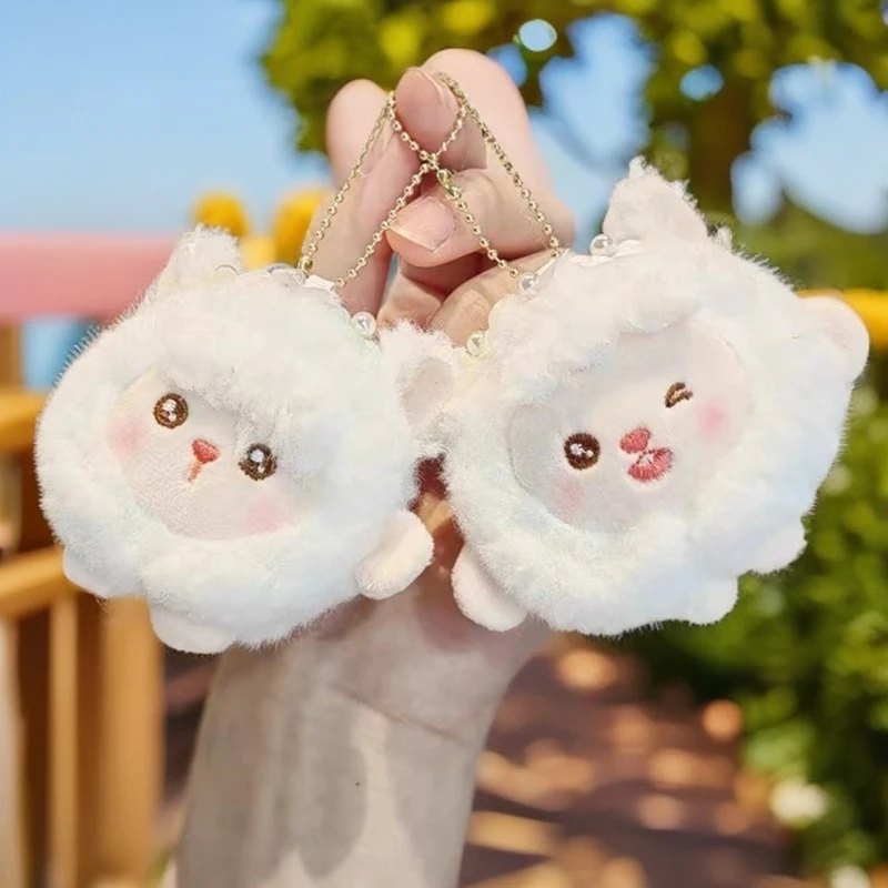 可爱毛绒小羊挂件玩偶钥匙扣书包迷你款少女心公仔羊玩具娃娃宝宝