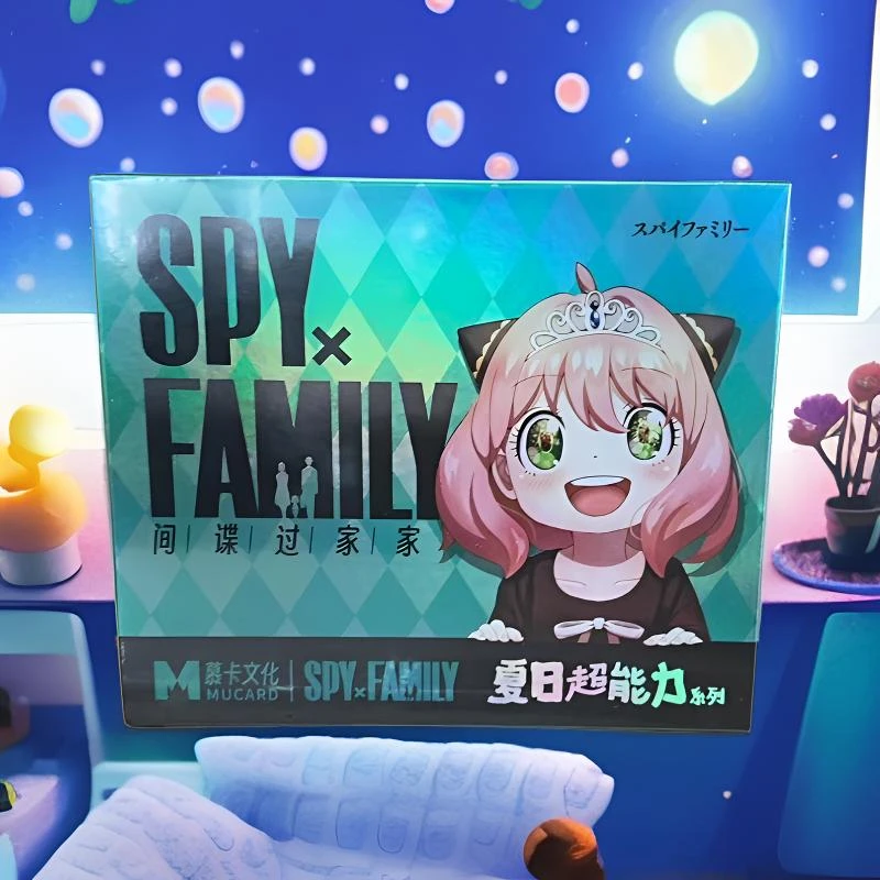 【恰饭吃吃抬盒】慕卡文化间谍过家家夏日超能力二次元潮玩卡牌盲盒