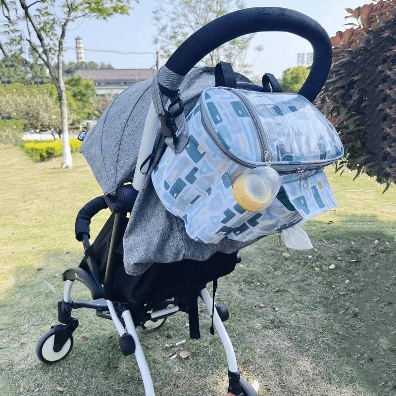 婴儿车收纳袋多功能挂包大容量宝宝手推车挂袋置物袋通用伞车童车
