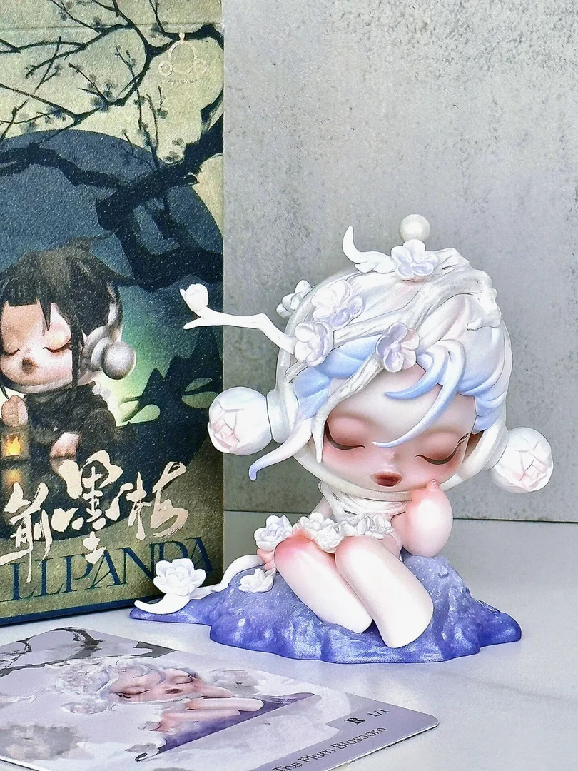 隐藏端SP庭前墨梅系列盲盒手办玩具礼物（老六端）
