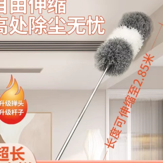 【2.8米毛掸子】超长除尘掸可伸缩由蔬菜制品 > 姜商家补贴
