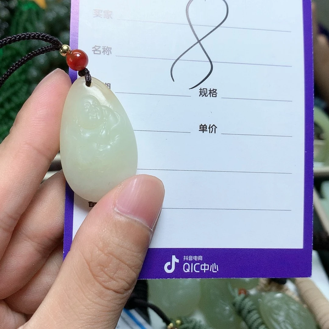 和田玉颈饰未镶嵌8