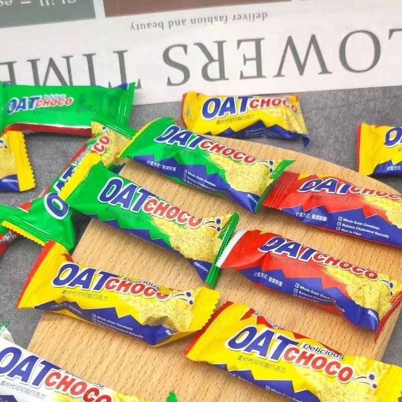〔主播推荐〕燕麦苏巧克力味燕麦酥糖休闲早零食喜糖
