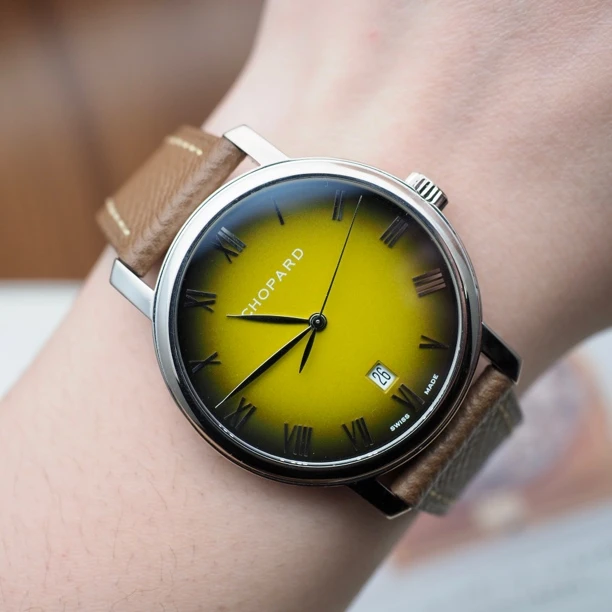 95新 Chopard/萧邦 18k金 表径40mm 自动机械