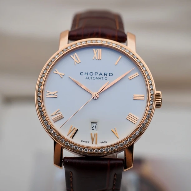 95新 Chopard/萧邦 18k金 表径40mm 自动机械