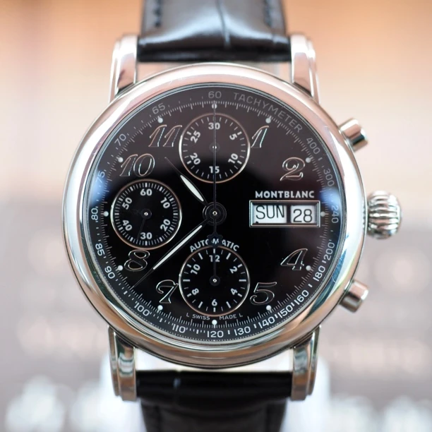 95新 Montblanc/万宝龙 明星系列 表径38mm 自动机械