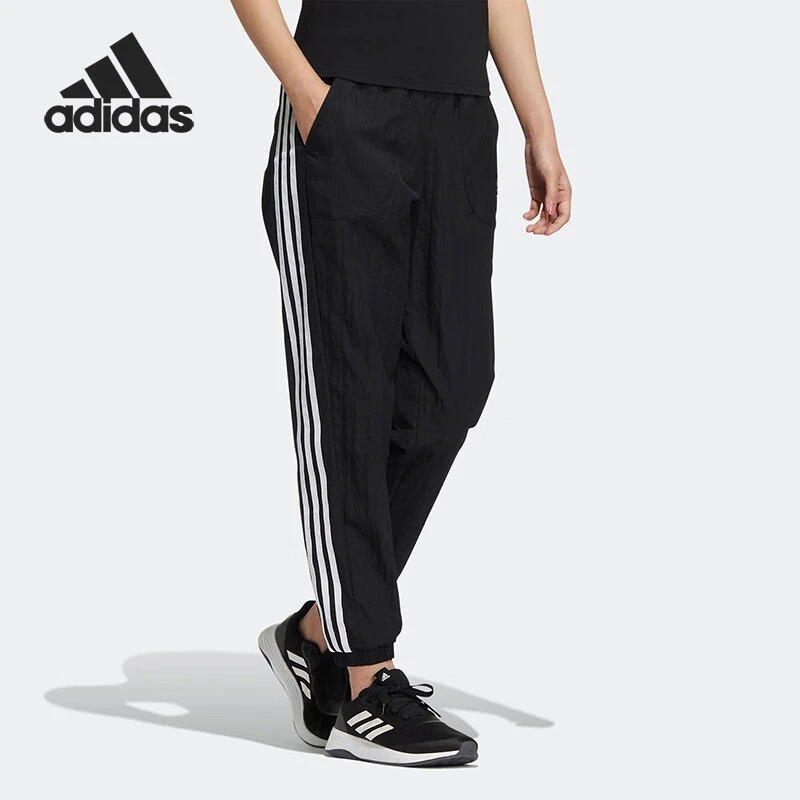 adidas/阿迪达斯阿迪达斯neo女裤2025春夏新款梭织运动裤休闲束脚