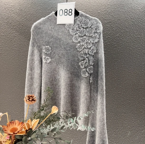2024高定气质毛衣088毛衣女冬季