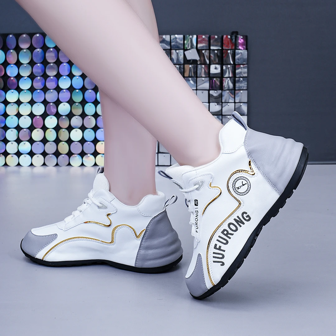 2025男女同款运动鞋女鞋秋季新款潮流百搭包底透气情侣休闲鞋9617