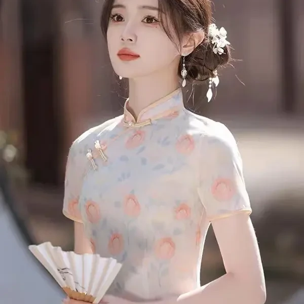 中国风旗袍（171-230）默认瑕疵！《款式以直播间为准》