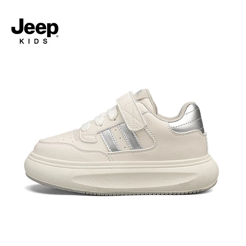jeep童鞋男童运动鞋春秋季2025新款低帮板鞋儿童鞋子6-12岁中大童