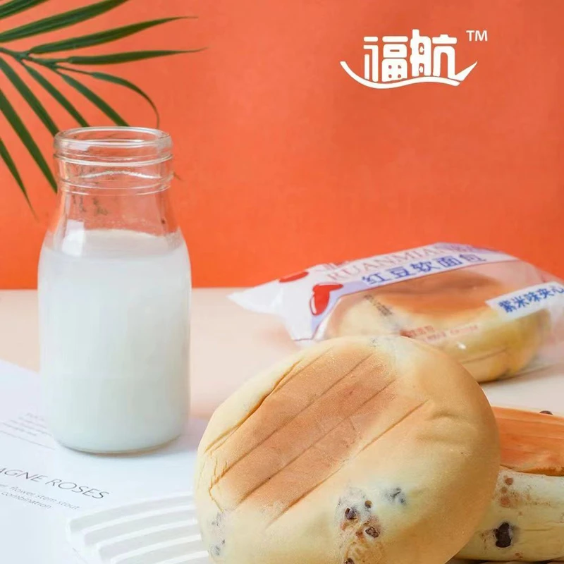 厂家直销红豆面包软糯营养夹心学生早餐充饥代餐休闲零食饱腹糕点