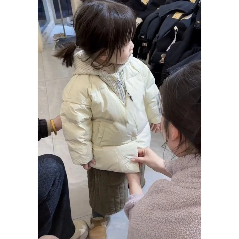 RB-267 特色毛线针织帽90新国标儿童洋气保暖韩版冬季羽绒服