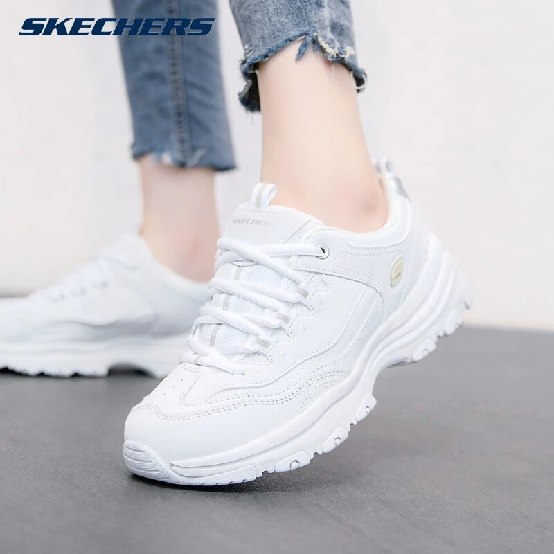 SKECHERS/斯凯奇老爹鞋女拼色秋季新款休闲鞋防风保暖一代熊猫鞋