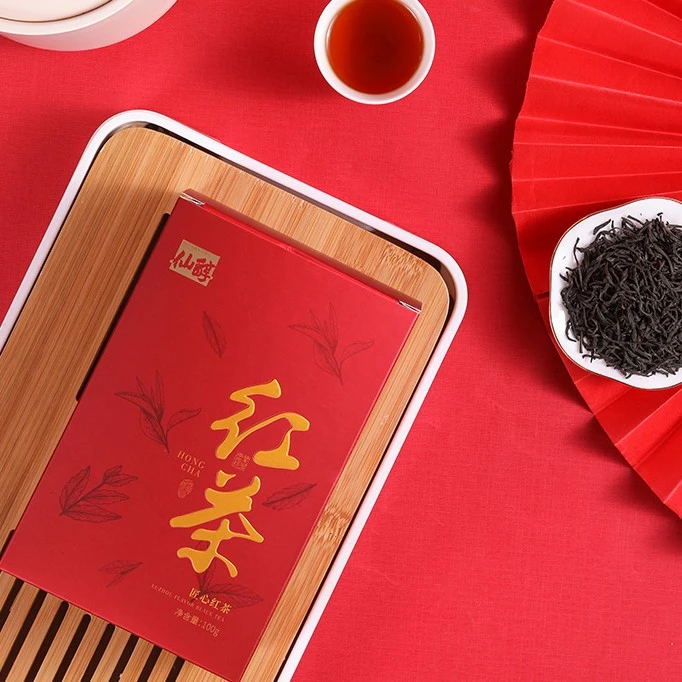 仙醇小种红茶盒装散茶100g