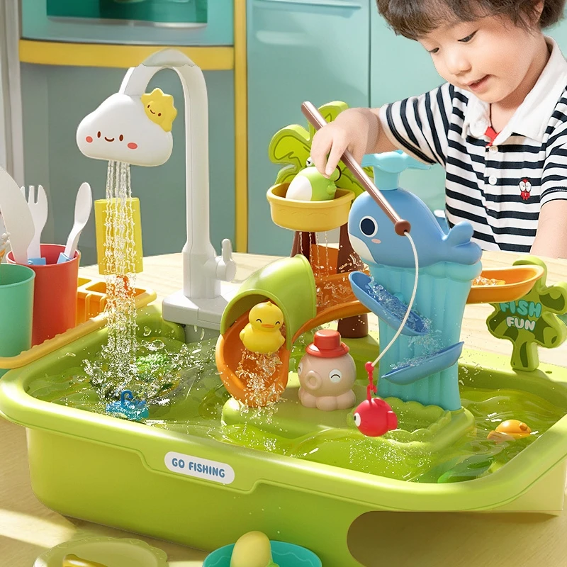 儿童玩具两宝宝女孩1一3岁2周岁礼物钓鱼三益智半早教4捞鱼池男孩