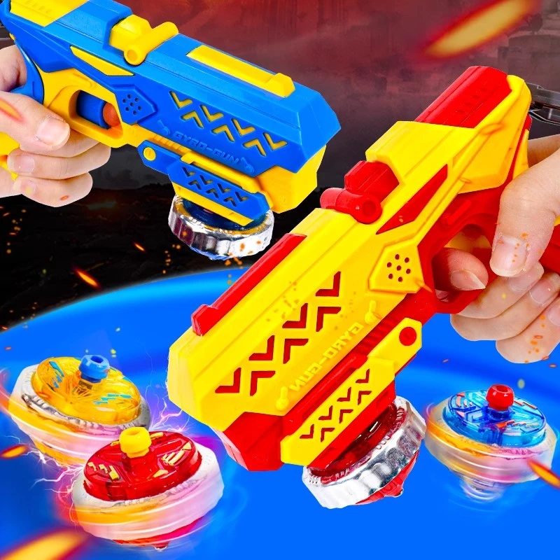 新款陀螺枪玩具发射器