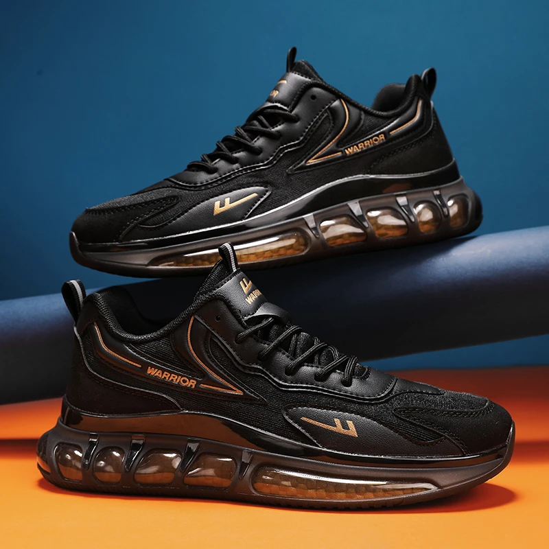 Warrior/回力男鞋男士运动鞋高端爆米花男子大码46减震休闲跑步鞋