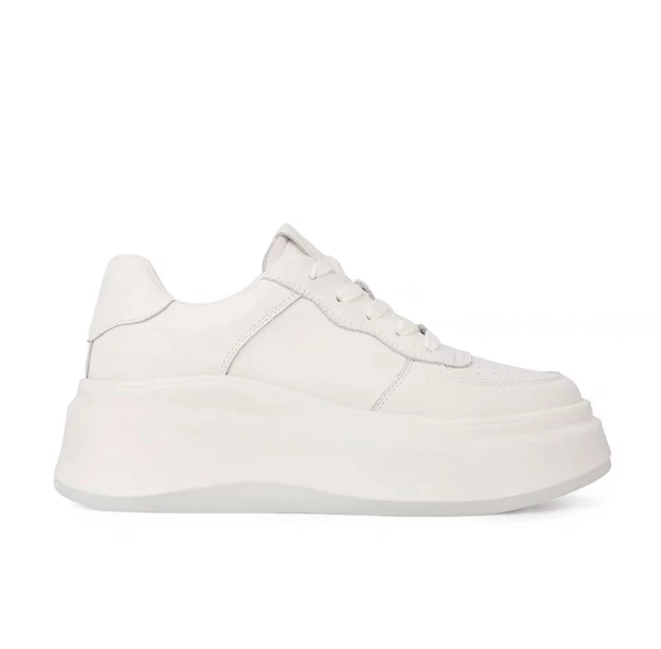 奶茶色冬季新款保暖休闲鞋韩版厚底老爹鞋百搭1160