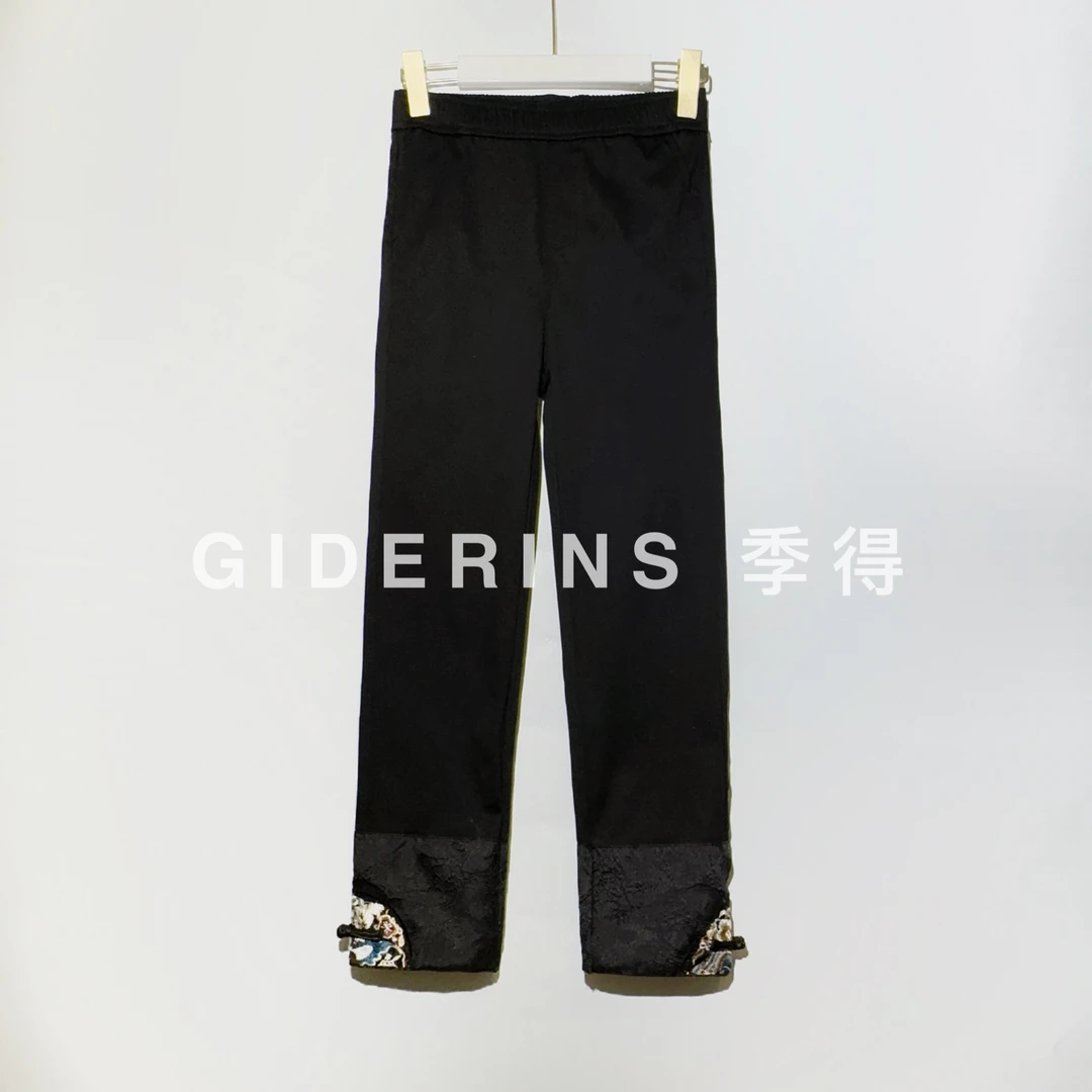 林果&季得 【24-15】设计师款时尚百搭减龄女士休闲裤