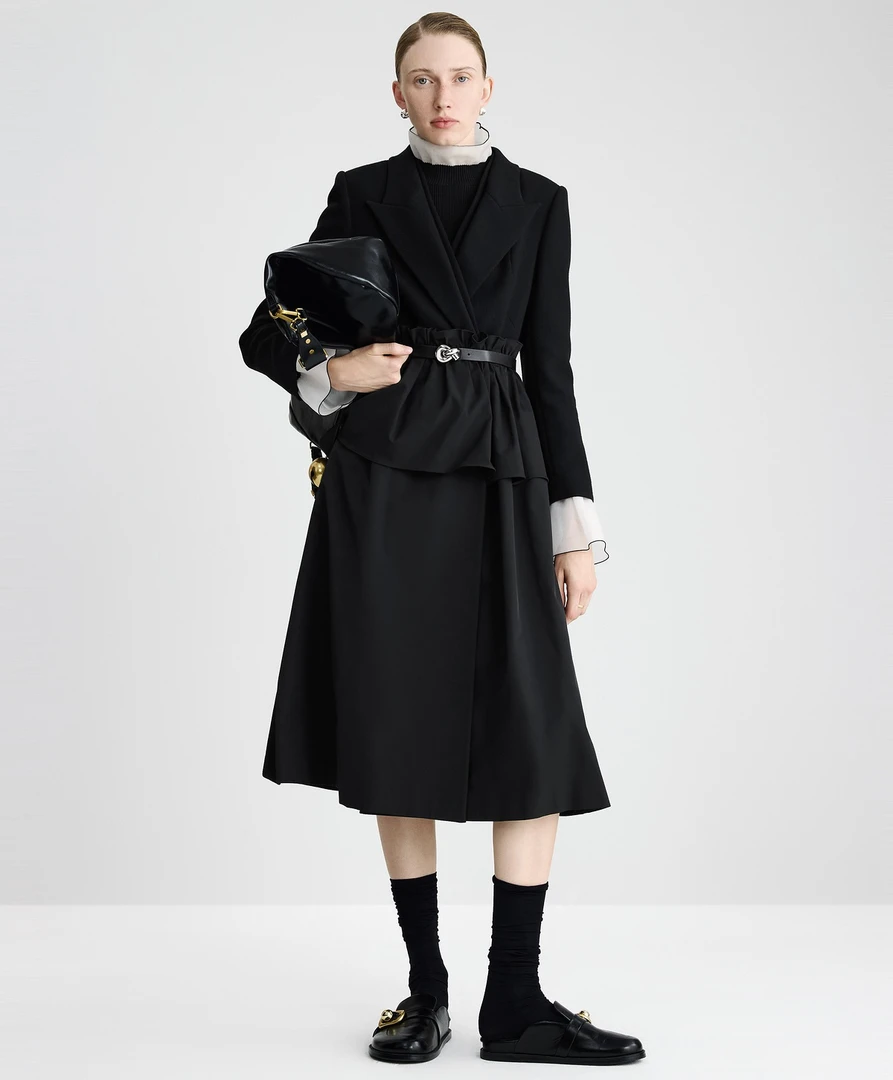 意大利品牌设计师女装 冬季大衣