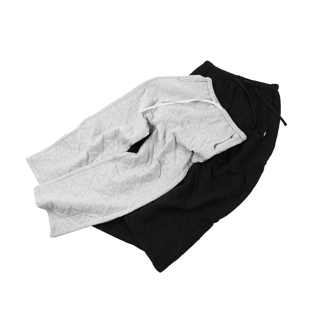 【休闲菱格直筒裤】MK4KD0053阔腿舒适保暖显瘦户外休闲菱格直筒裤