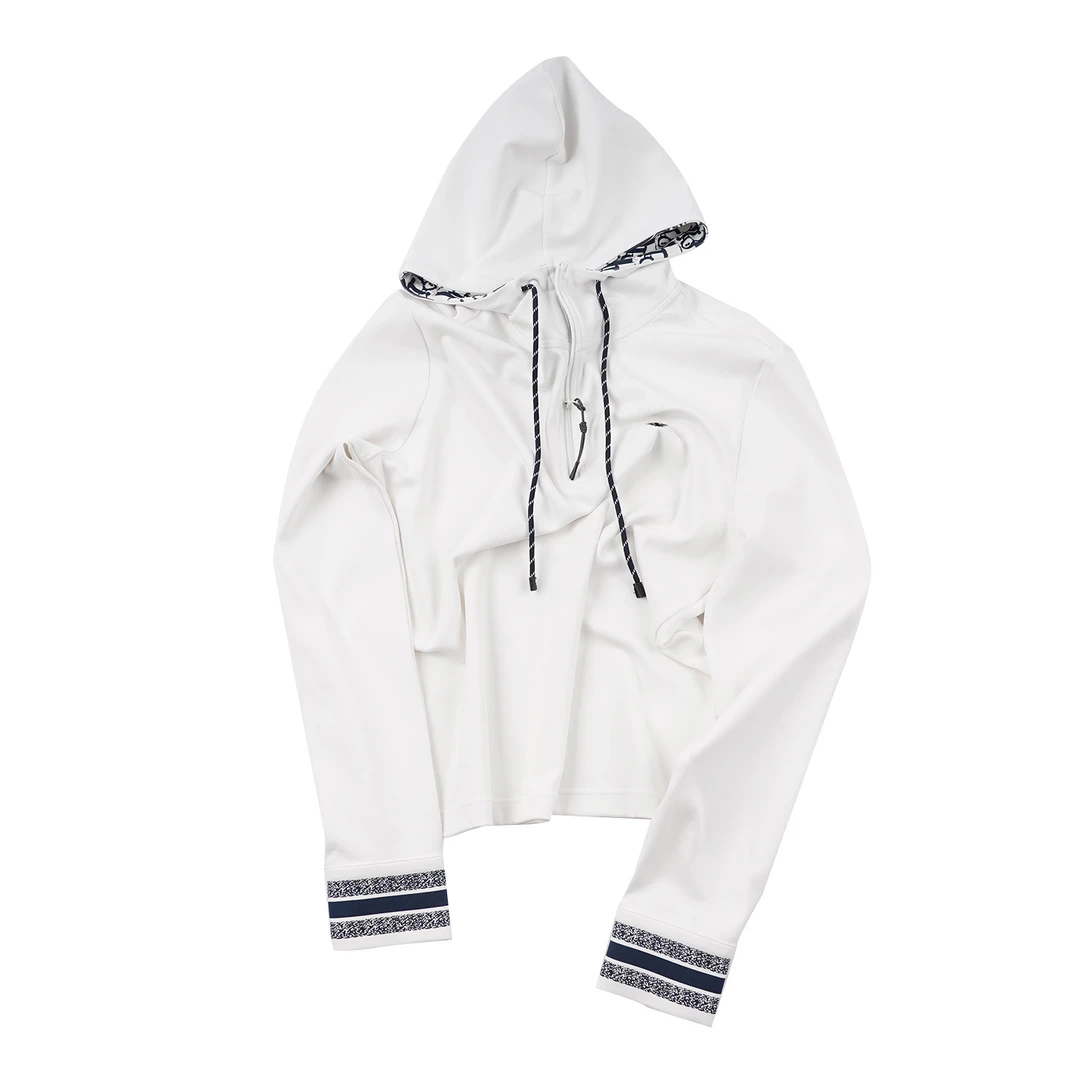 【小蜜蜂刺绣连帽卫衣】WYAL49159简约时尚户外休闲刺绣款连帽卫衣