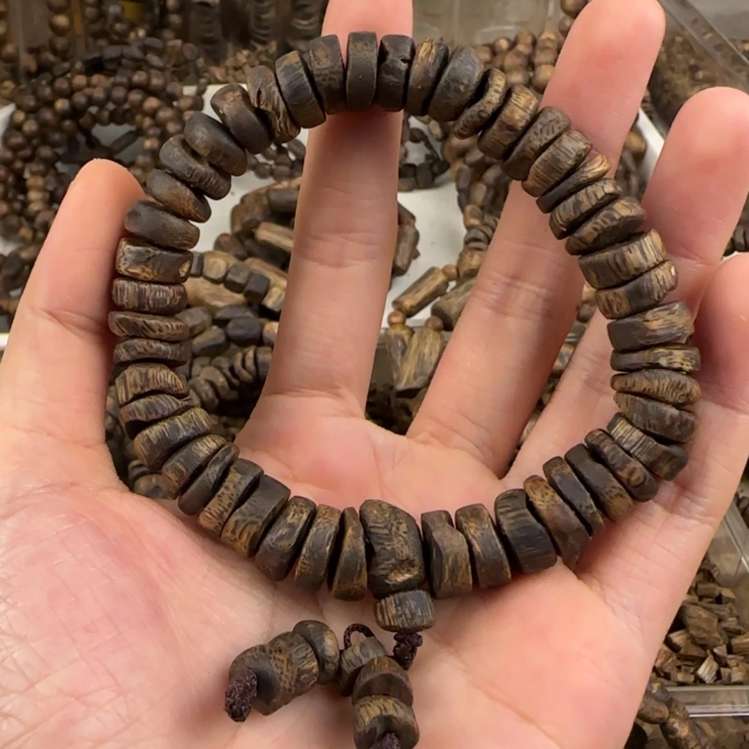 【闪购商品】沉香手串?****雪棋楠手串17克