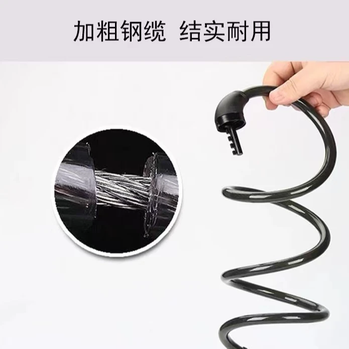 九马装备自行车锁单车防盗密码锁山地车便携式车锁四位密码锁