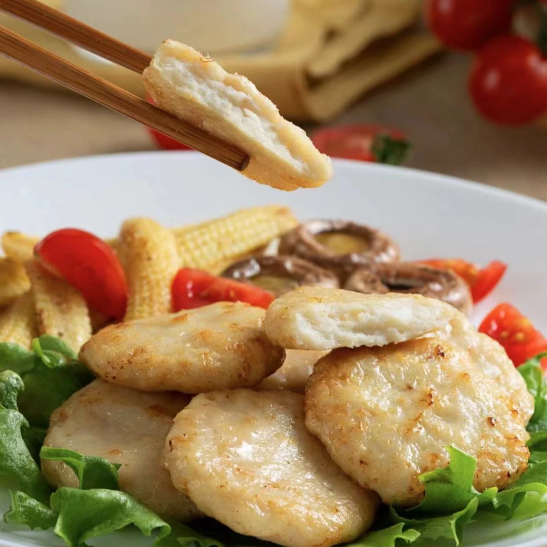 潮鲜样样好 鳕鱼饼+墨鱼饼 250g