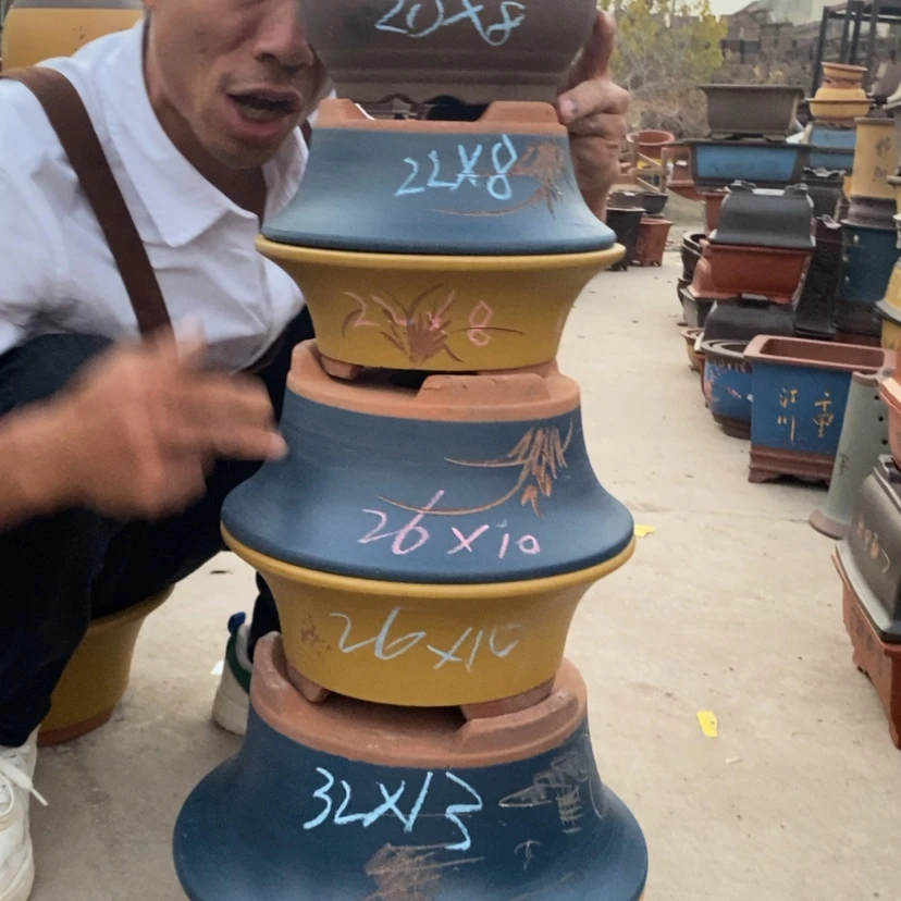 【闪购商品】紫砂花盆