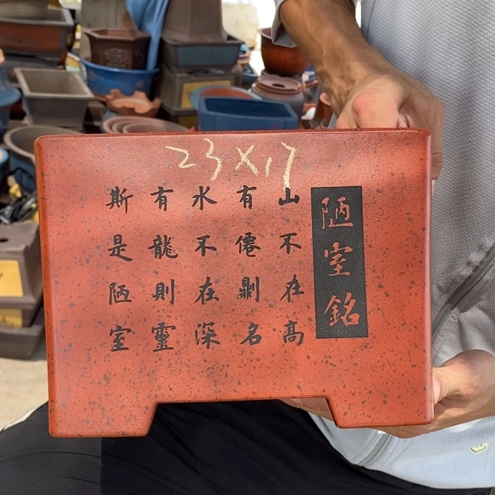 红陶20CM(含)-50CM(不含)紫砂艺术学院