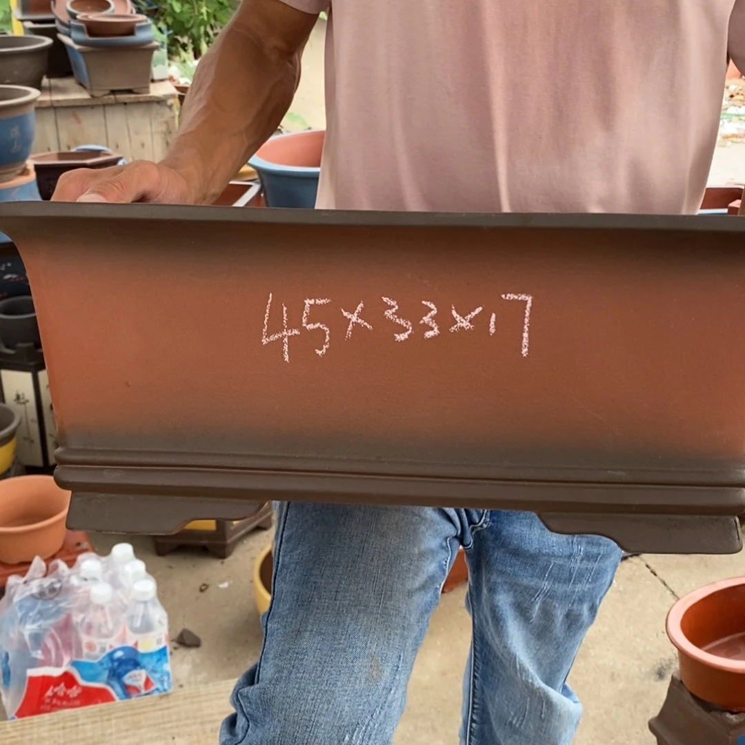 红陶20CM（含）-50CM（不含）紫砂花盆里面