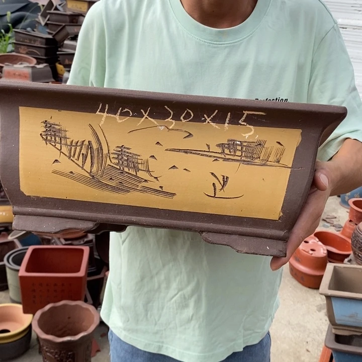红陶20CM(含)-50CM(不含)花盆